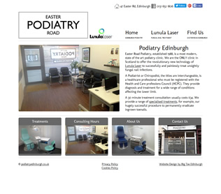 easter road podiatry website